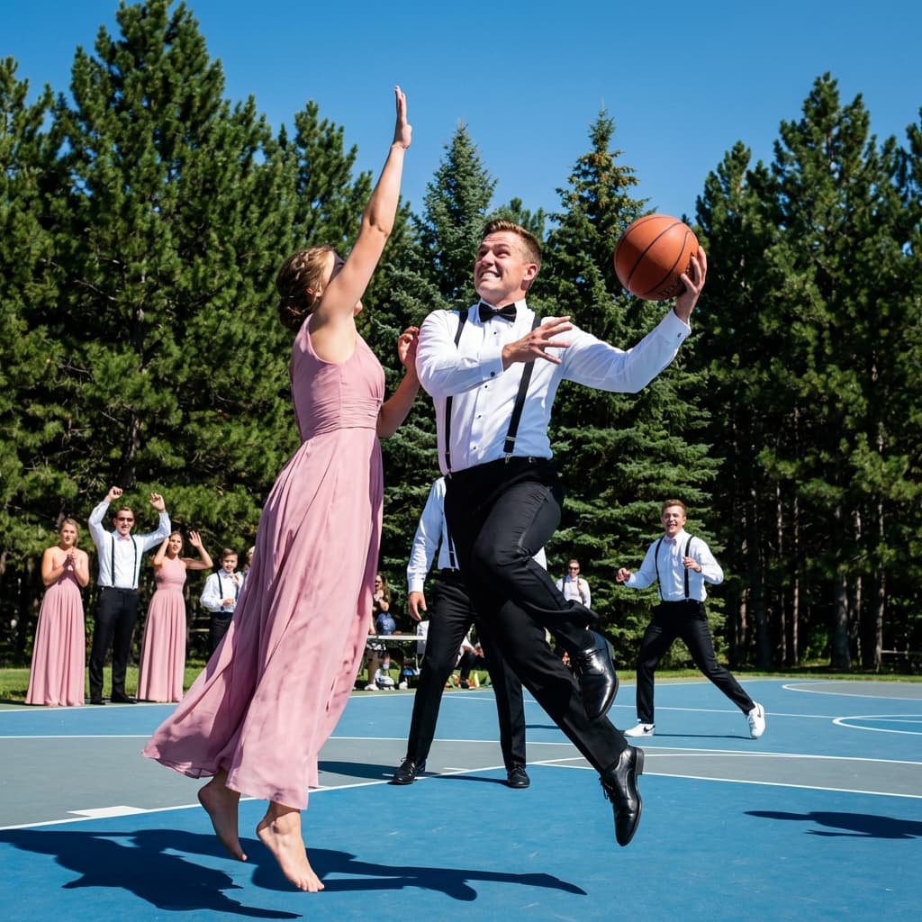 slideshow pickleball wedding utah 6